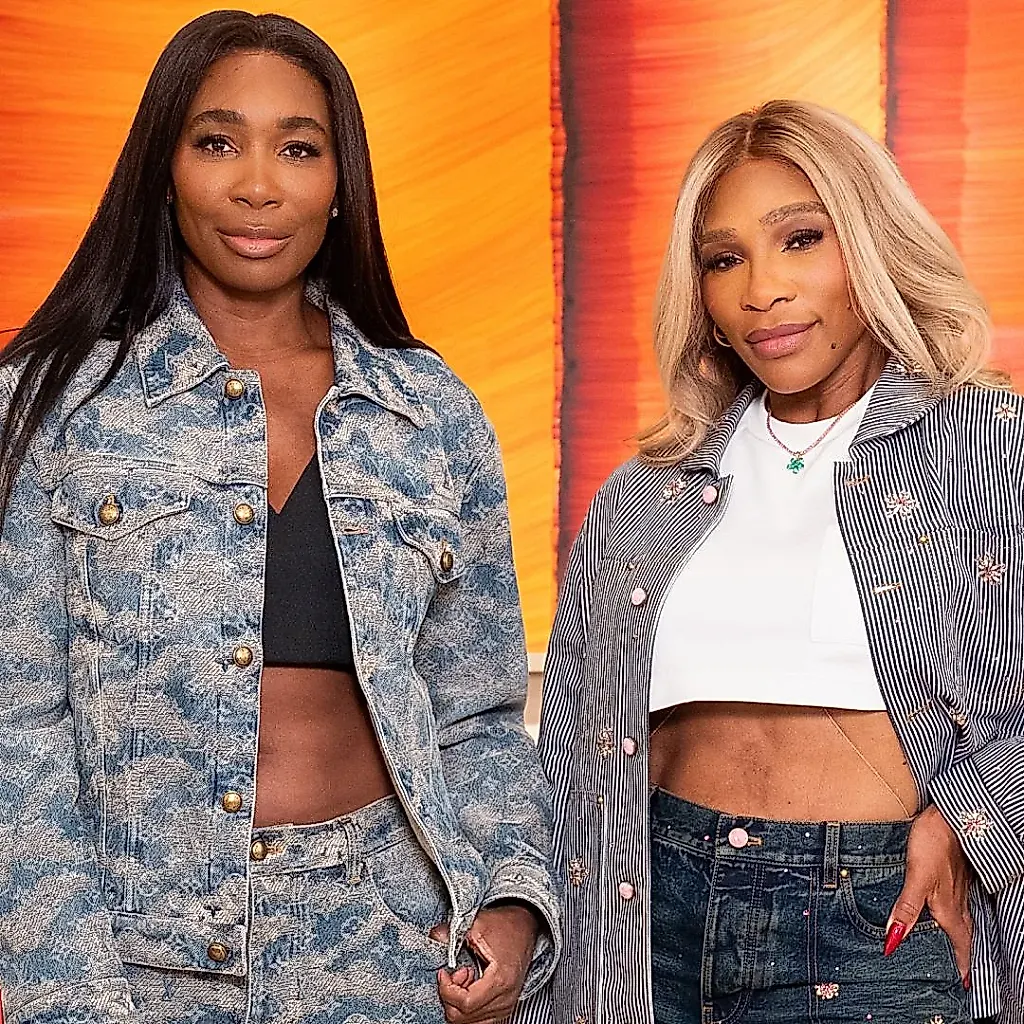 Venus и Serena Williams: вечеринка Louis Vuitton спустя 21 год