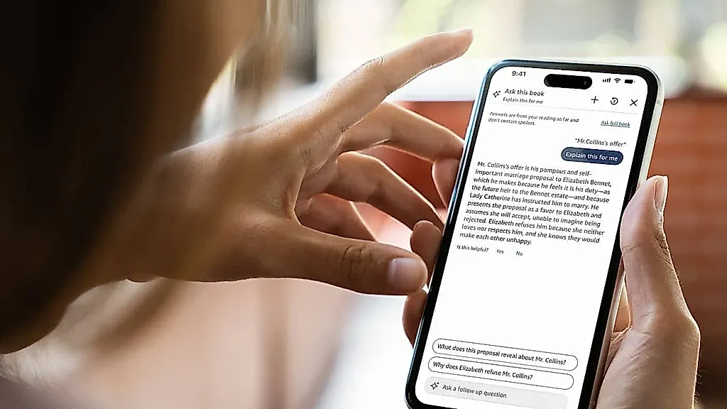 Amazon запускает AI для Kindle