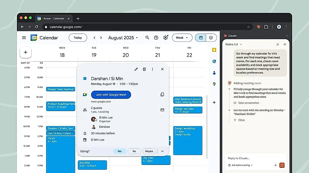 Плагин Claude теперь для всех платных подписчиков Chrome