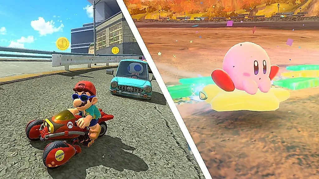 Mario Kart World против Kirby Air Riders: какой гонщик круче на Switch 2?
