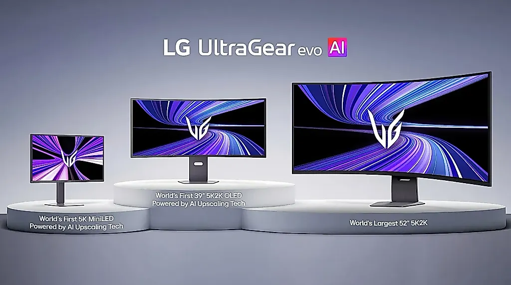 LG представила мониторы UltraGear evo с ИИ-апскейлингом