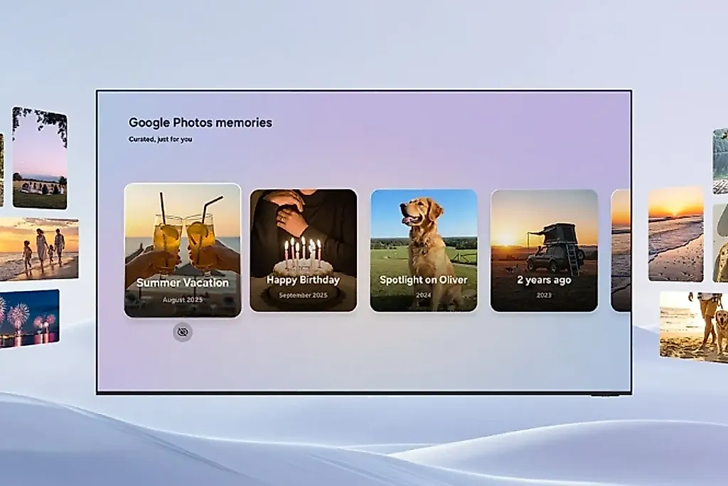 Google Photos официально на телевизорах Samsung: старт намечен на 2026 год