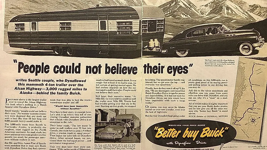 Ночь в трейлере Airstream 1955 года: ретро-глэмпинг в стиле американской мечты