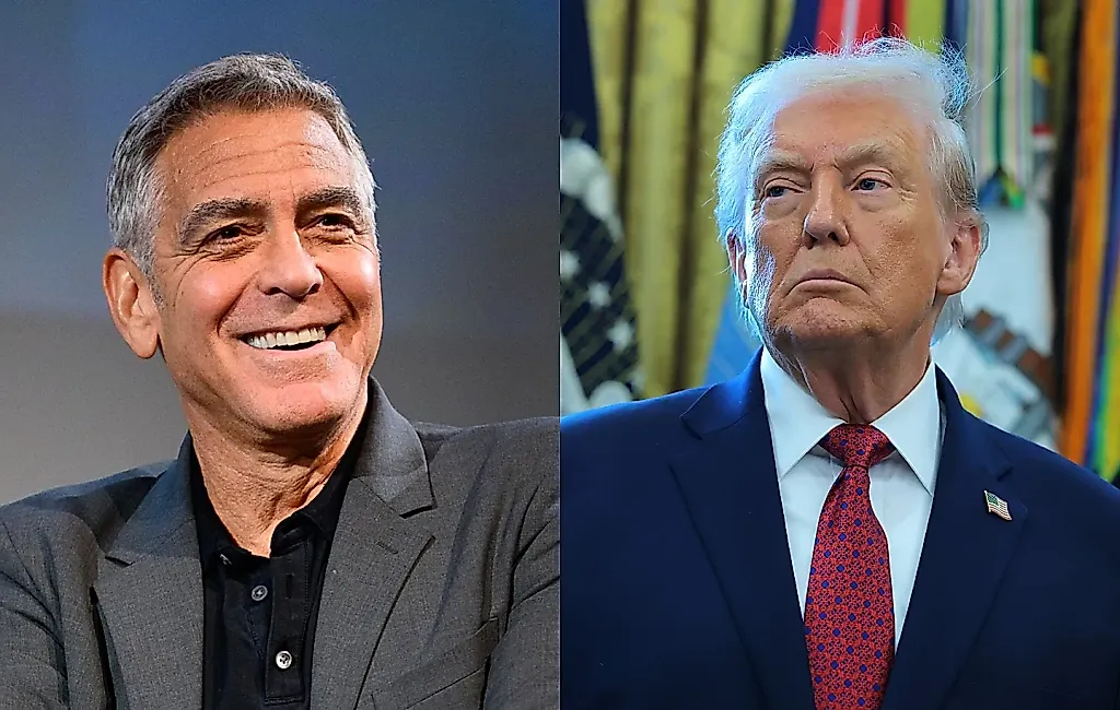 Клуни и Трамп сцепились из-за Франции