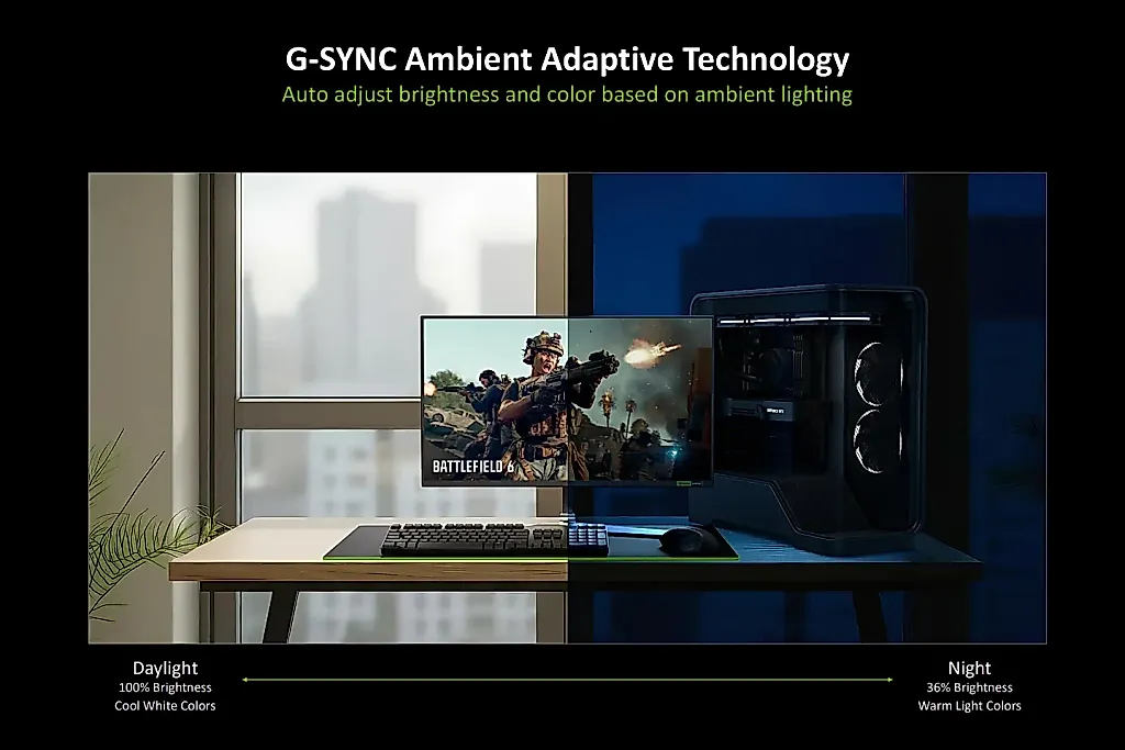 Nvidia запускает мониторы G-Sync Pulsar с автоподстройкой яркости, как у ноутбуков