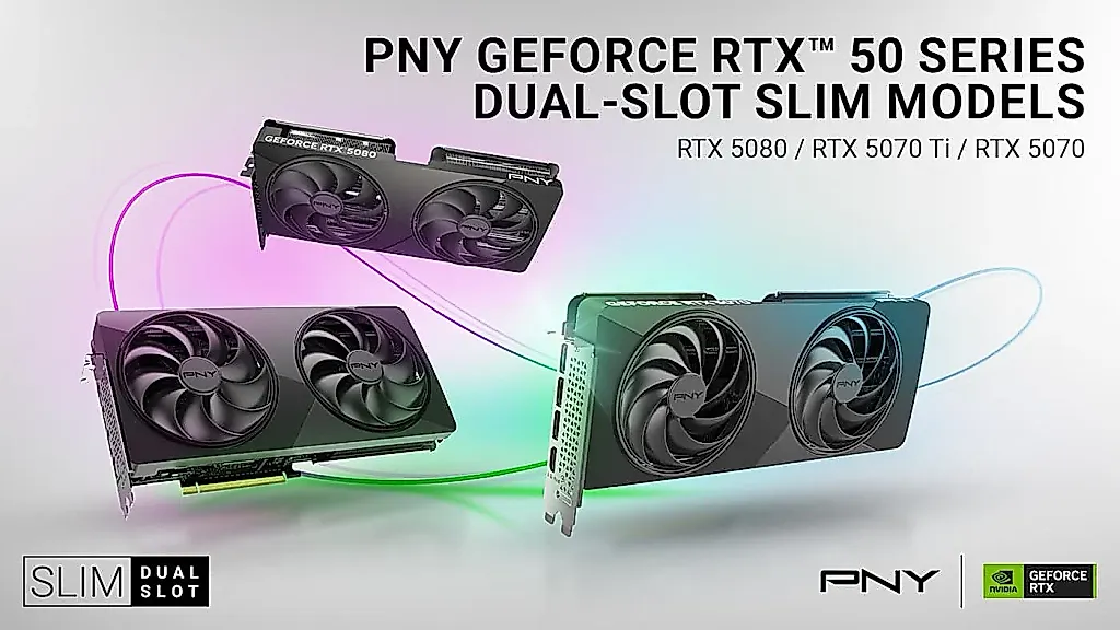 PNY выпускает тонкие RTX-карты на фоне роста цен на ПК