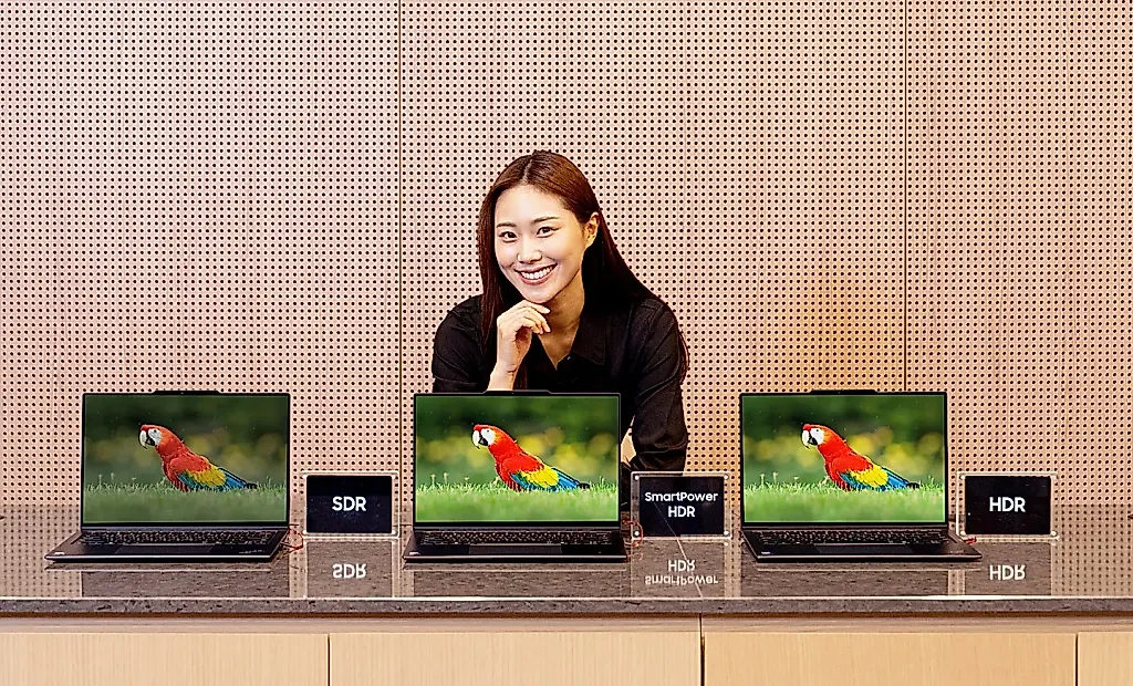 Samsung и Intel запускают технологию SmartPower HDR для экономии энергии на OLED-экранах ноутбуков
