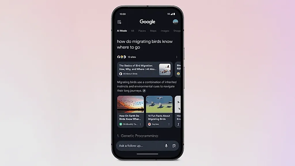 Google AI Mode: Общество для тестеров с новой функцией поиска по изображениям