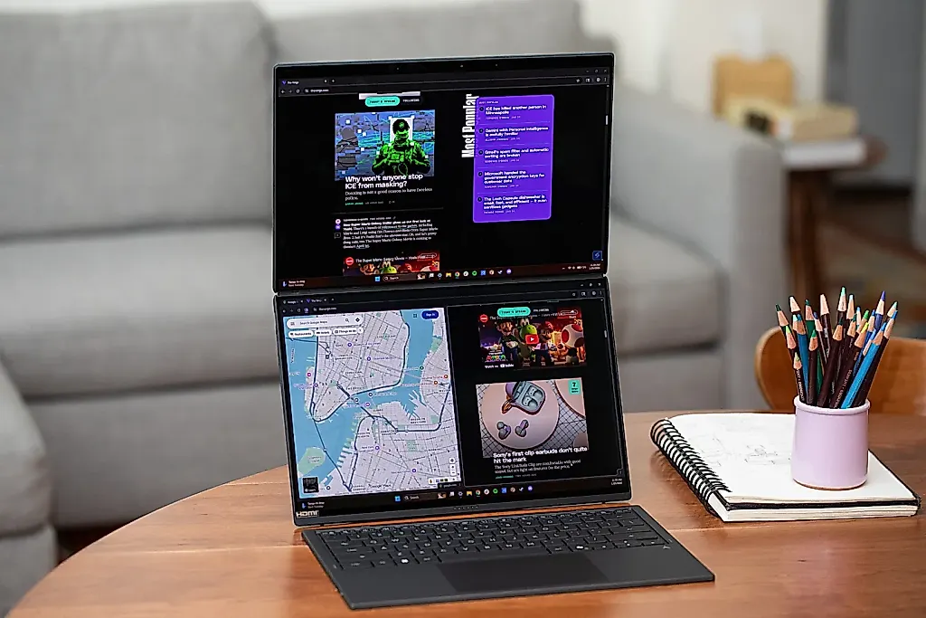 Asus Zenbook Duo (2026): двойной экран – двойная плата