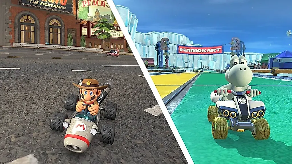 Mario Kart: дуэль поколений