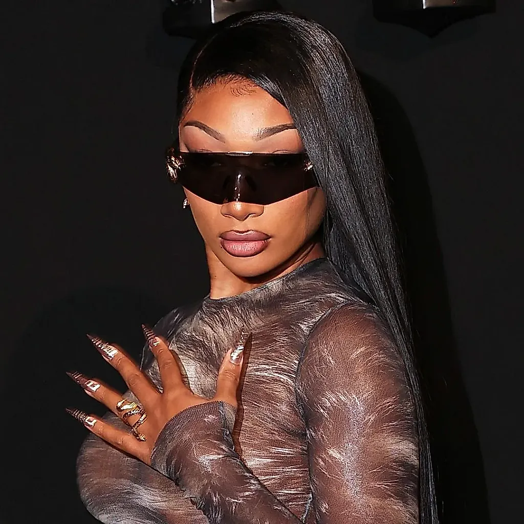 Появление Megan Thee Stallion в Милане