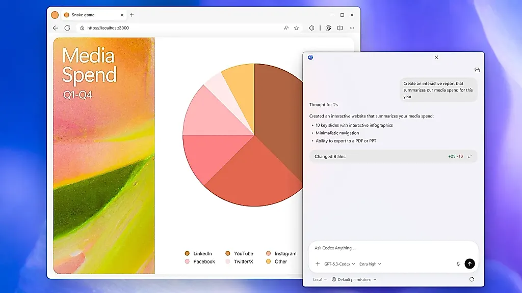 Codex на Windows: наконец-то