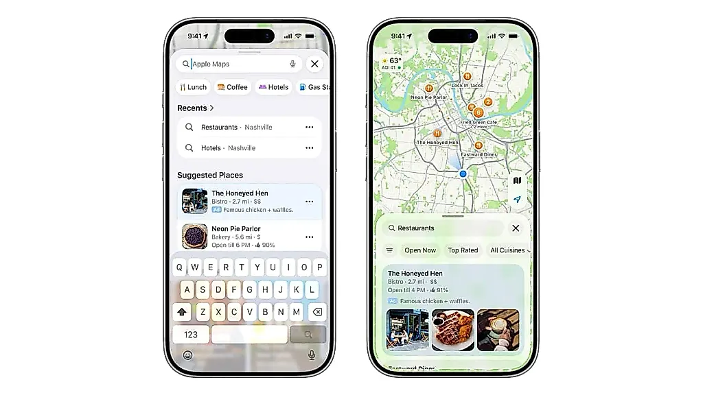 Apple запускает рекламу в Apple Maps