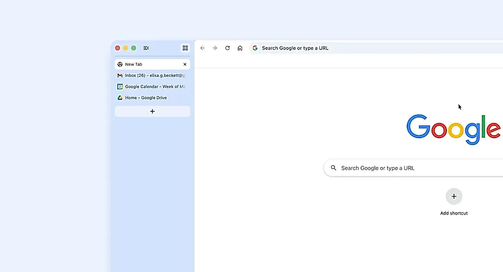 Вертикальные вкладки Chrome