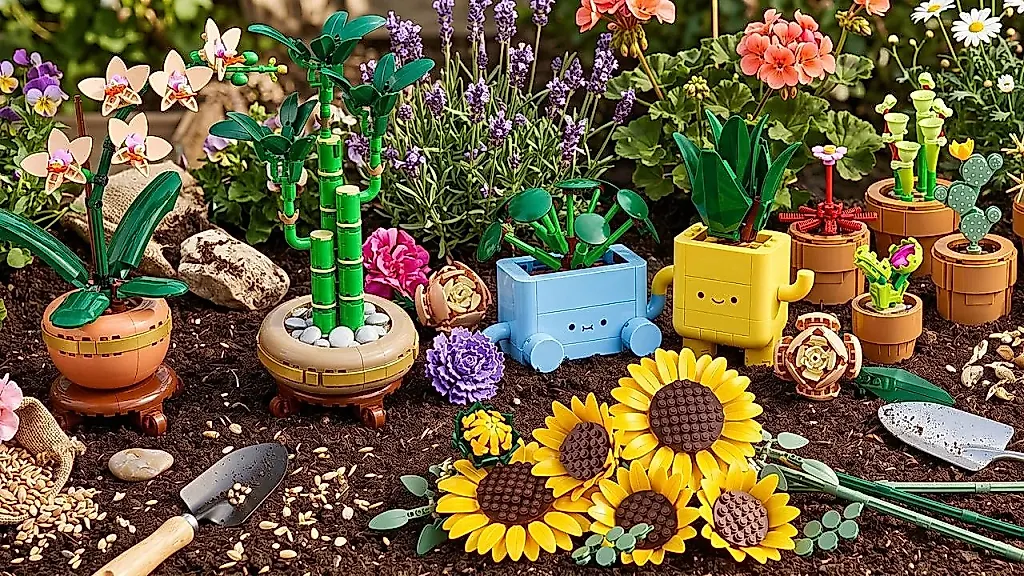 Мама, собери мне букет… из Lego
