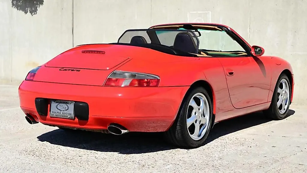 Кабриолет мечты: Porsche 911 Carrera 1999 года