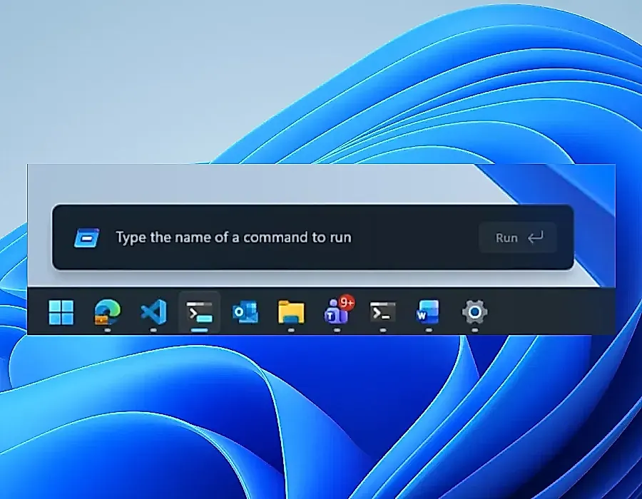 Microsoft переделывает меню "Выполнить" в Windows 11: теперь с тёмной темой
