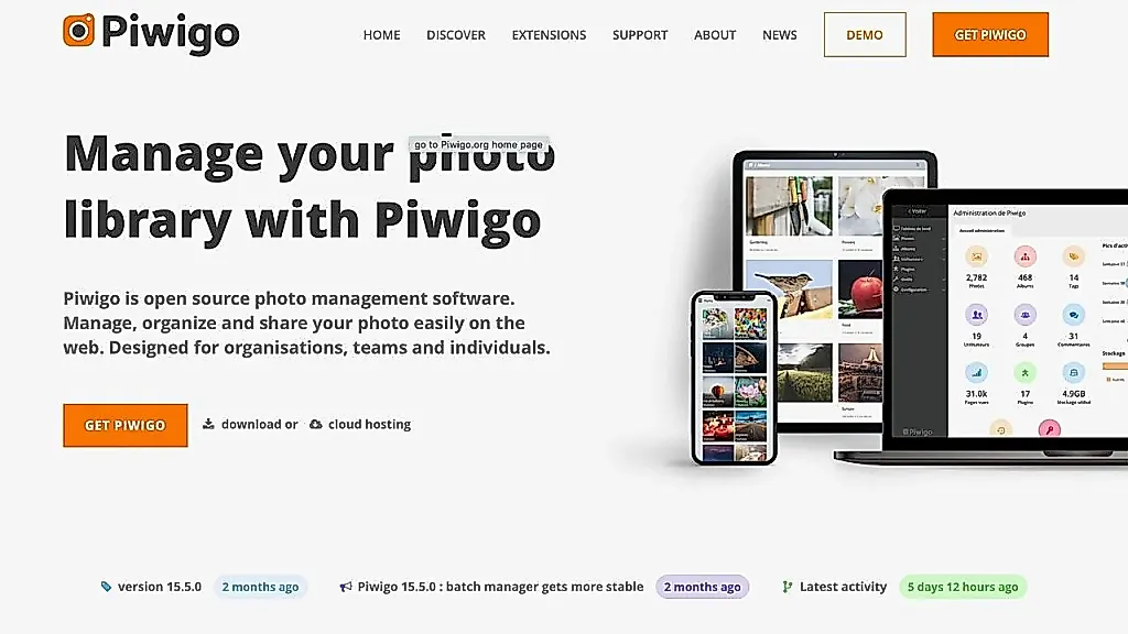 Я попробовал Piwigo и перестал пользоваться Google Photos