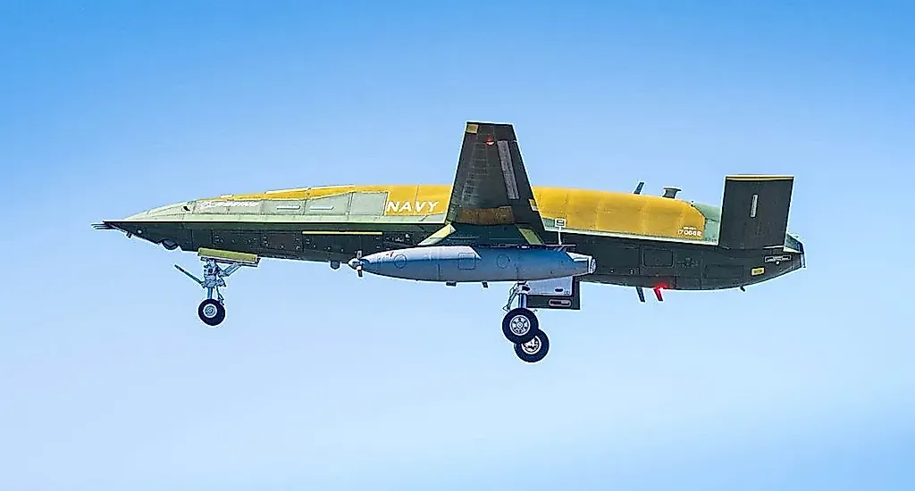 Дрон MQ-25 Stingray: первая заправочная беспилотная над морем