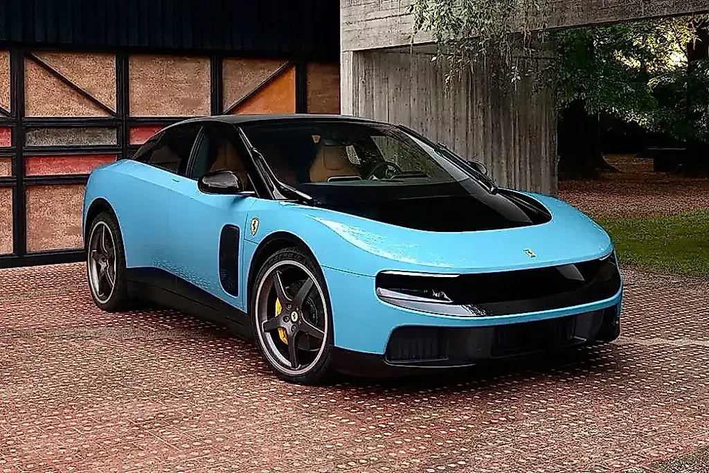 Первый электрокар Ferrari Luce: дизайнерский прорыв и прощание с бензином