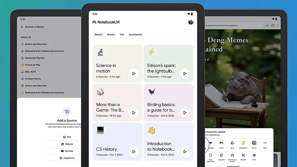 Google анонсирует приложение NotebookLM: ожидания и реальность