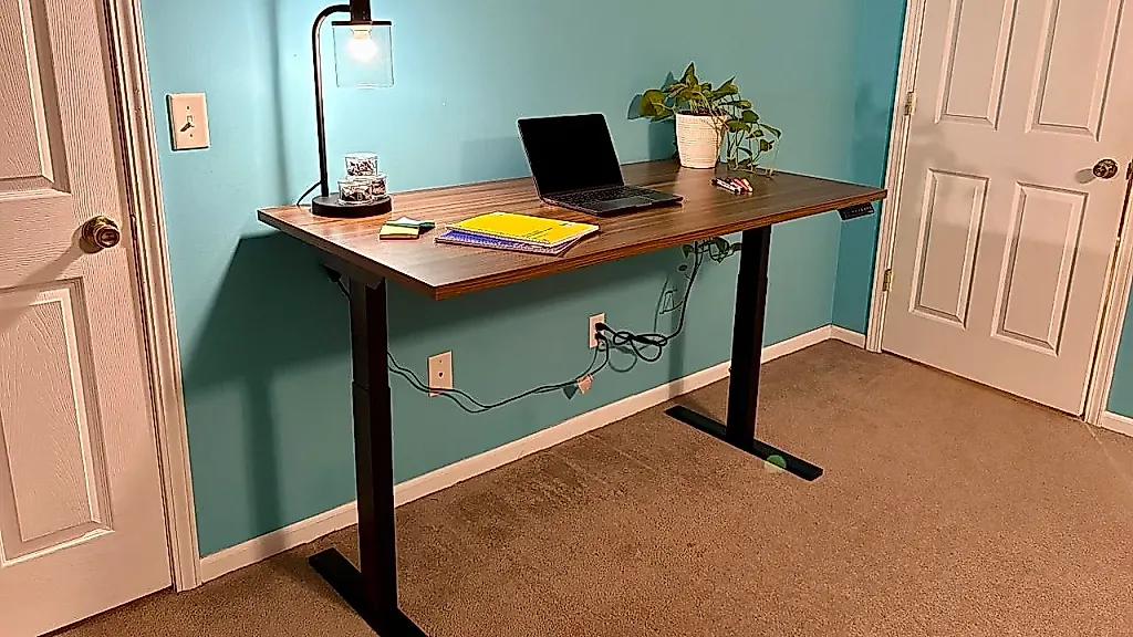 Simple Height Adjustable Desk review: A mid-range standing desk with more depth than the 'simple' name might suggest