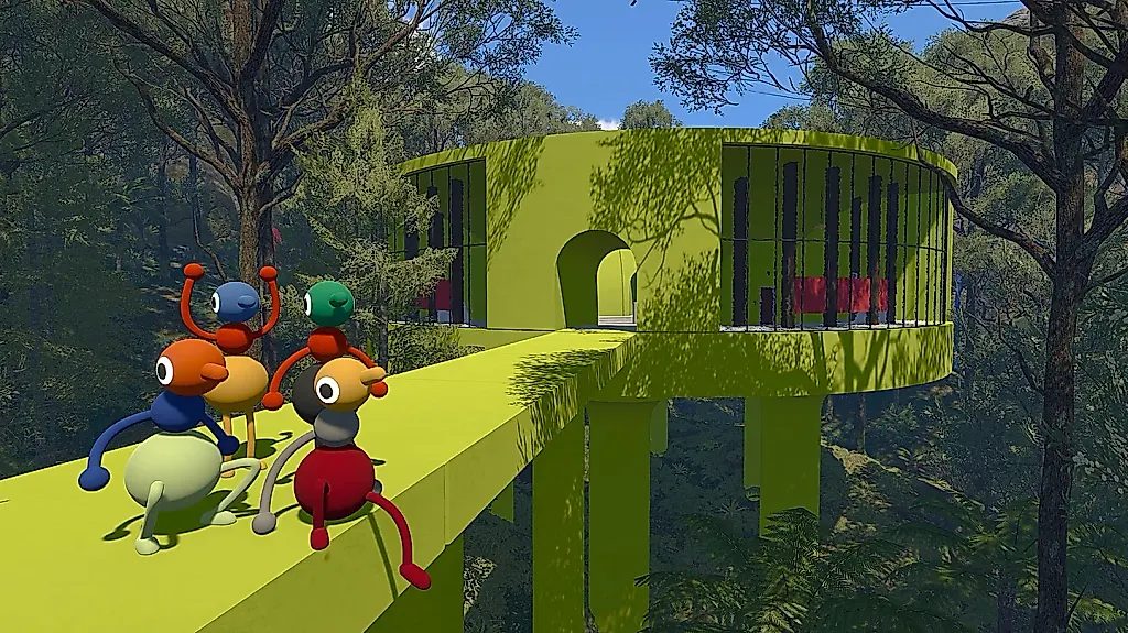 Big Walk is an oddball blend of Peak and Escape Academy, and it's out August 4