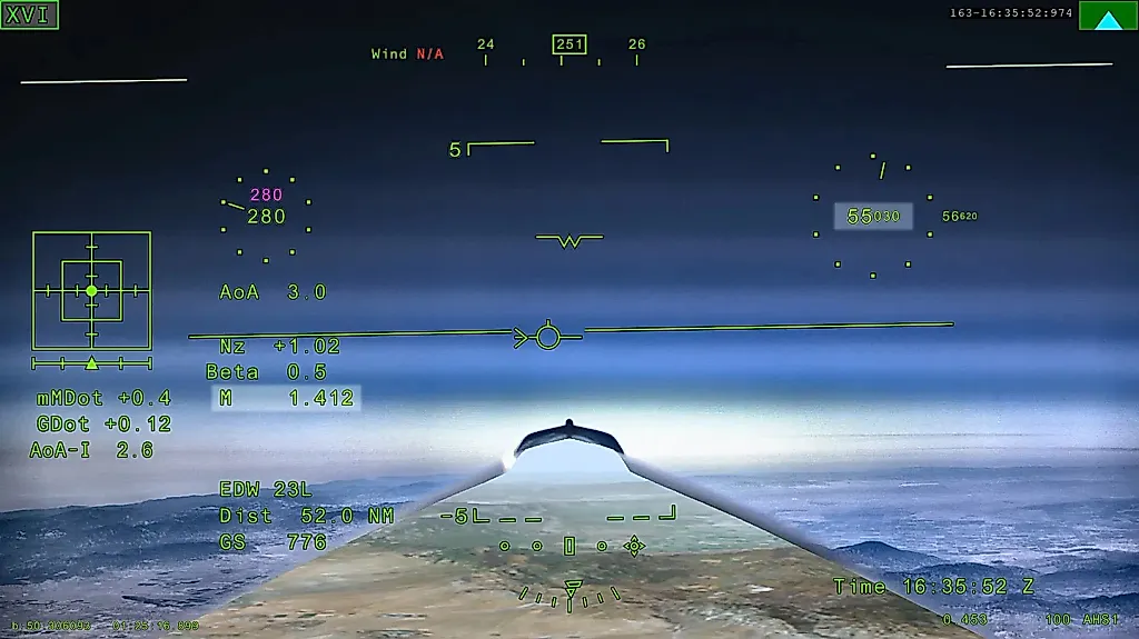 NASA X-59 установил рекорд скорости и высоты для тихого сверхзвукового полёта