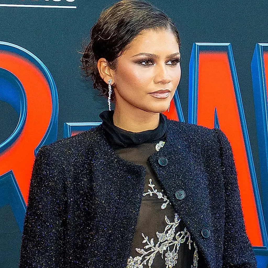 Zendaya в «голом» платье McQueen удивляет Амстердам