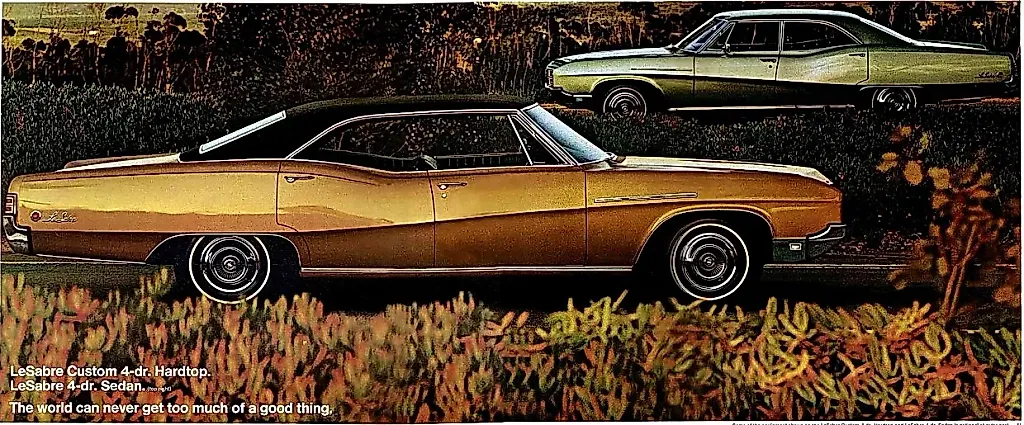 Мечта любого автомана: Buick LeSabre 1968 года — ретро-легенда на ходу