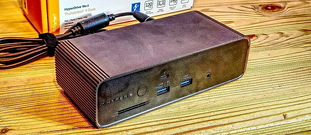 HyperDrive Next Thunderbolt 5 Dock review: An imperfect docking station that's built to last with one feature that might surprise you