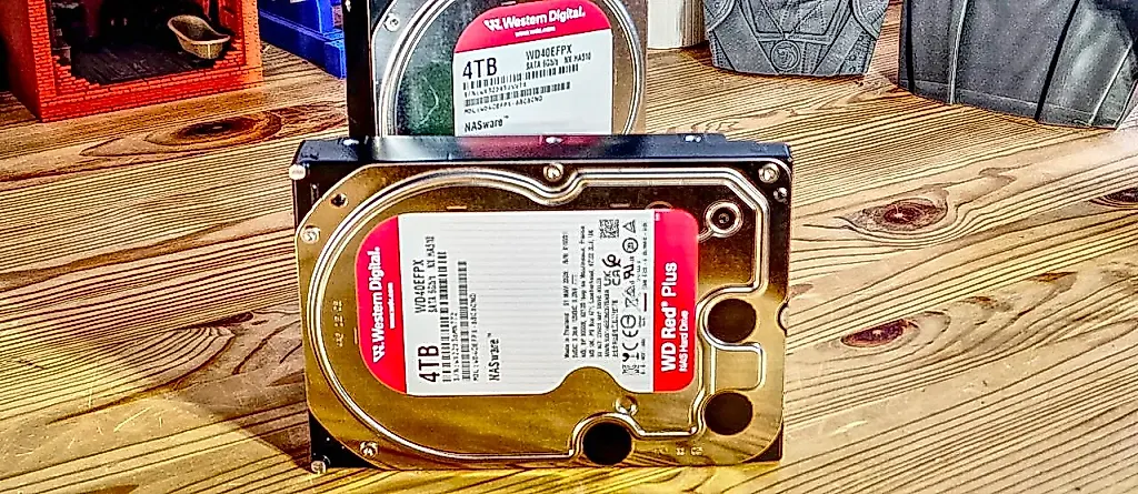 Жесткий диск WD Red Plus 4TB: просто и со вкусом