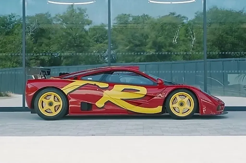 Редчайший McLaren F1 GTR из гаража ударника Pink Floyd выставлен на торги