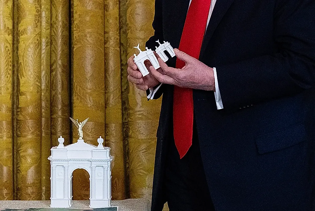 Арка Трампа может испортить облик Вашингтона