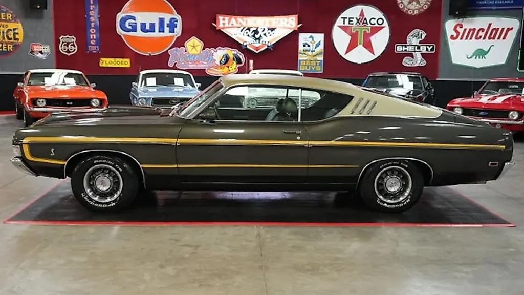 Ford Torino GT SportsRoof 1969 года: Уникальный выбор дня