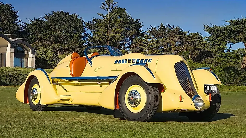 1935 Duesenberg SSJ стал лучшим на Pebble Beach