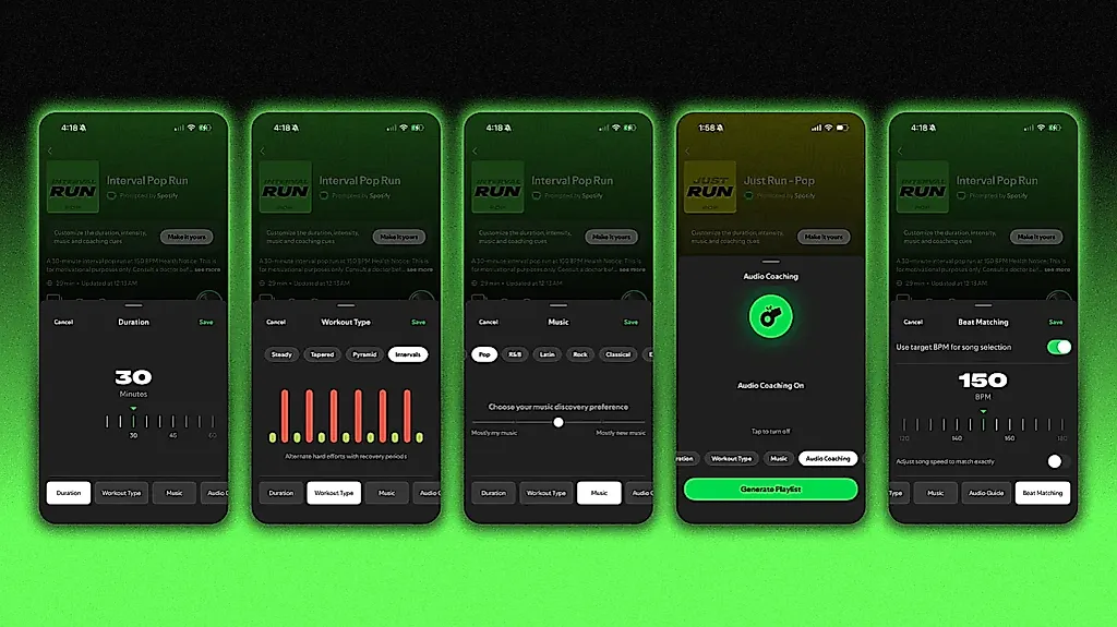 Spotify запустил Running Mode на Android