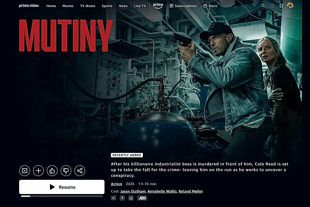 Amazon случайно слил фильм «Мятеж» с Джейсоном Стэйтэмом до премьеры
