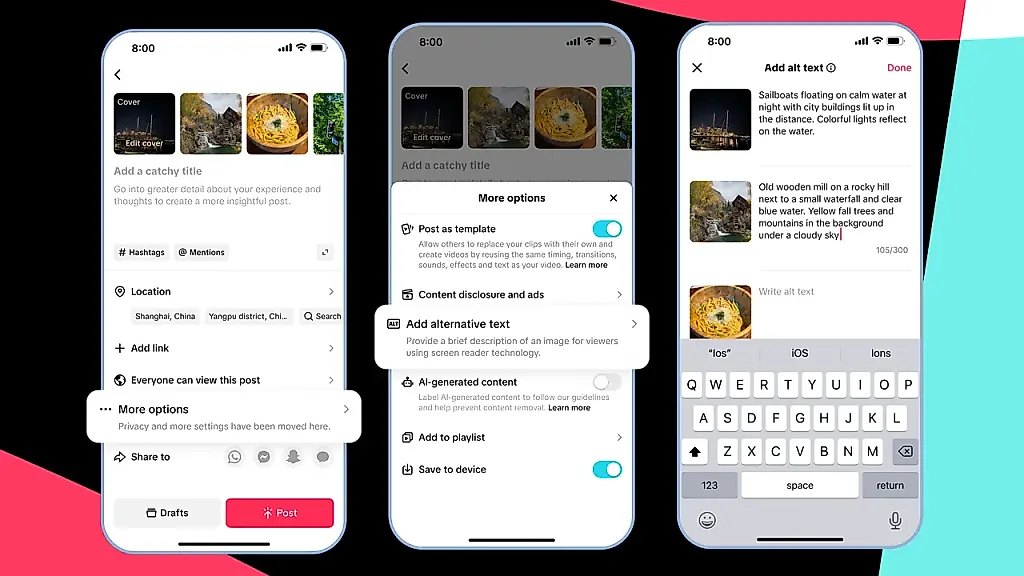 TikTok превращается в помощника для людей с нарушениями зрения