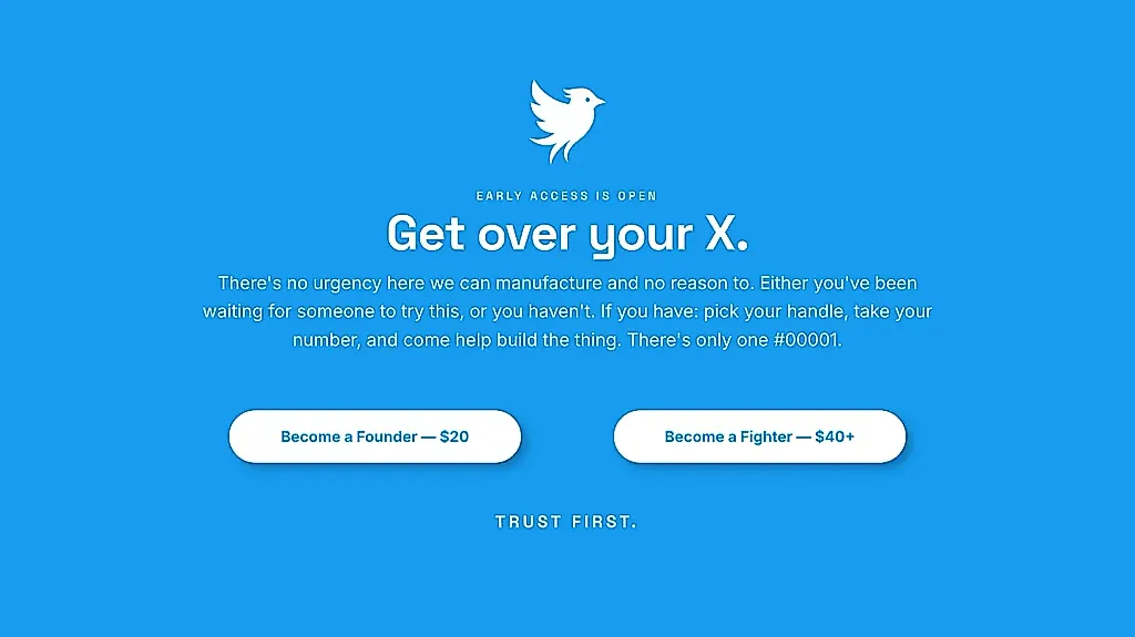 Twitter переехал в Tweet.app после решения суда