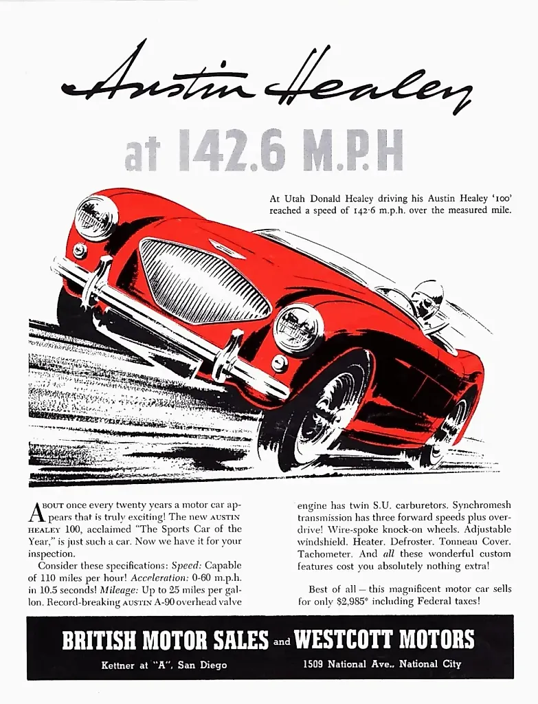 Когда винтаж и дурак встречаются: Austin-Healey 100M 1956 года!