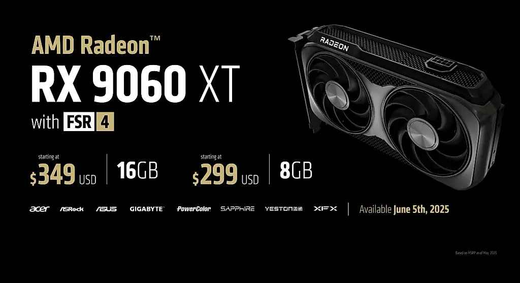 AMD против Nvidia: битва видеокарт RX 9060 XT и RTX 5060