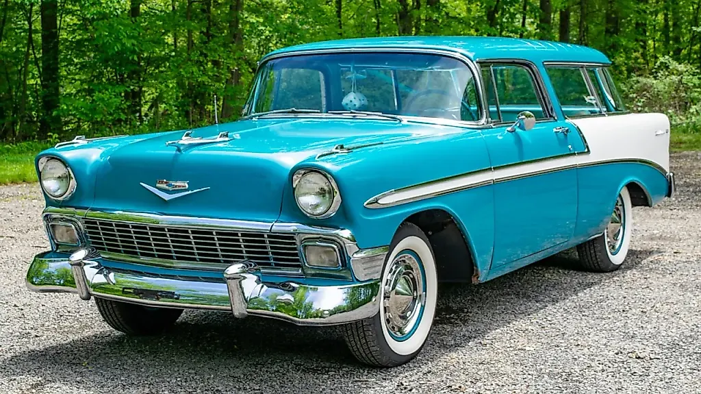 Взгляд на 1956 Chevrolet Bel Air Nomad: Винтажная красота помимо времени