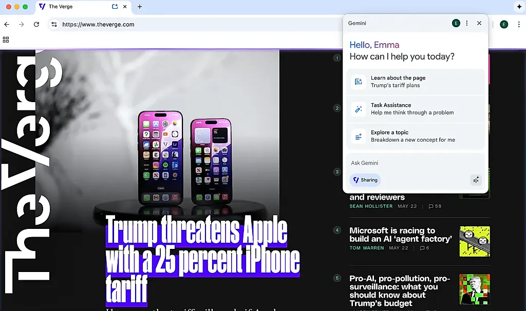 Gemini в Chrome: шаг в светлое будущее или очередное разочарование?