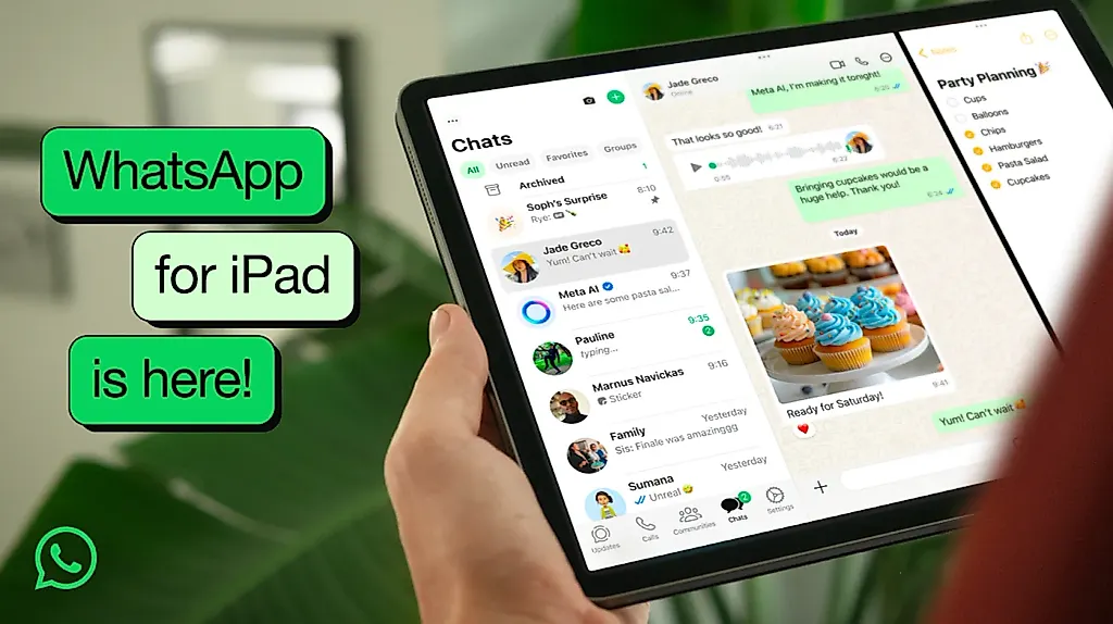 WhatsApp наконец-то для iPad – лучше поздно, чем никогда!