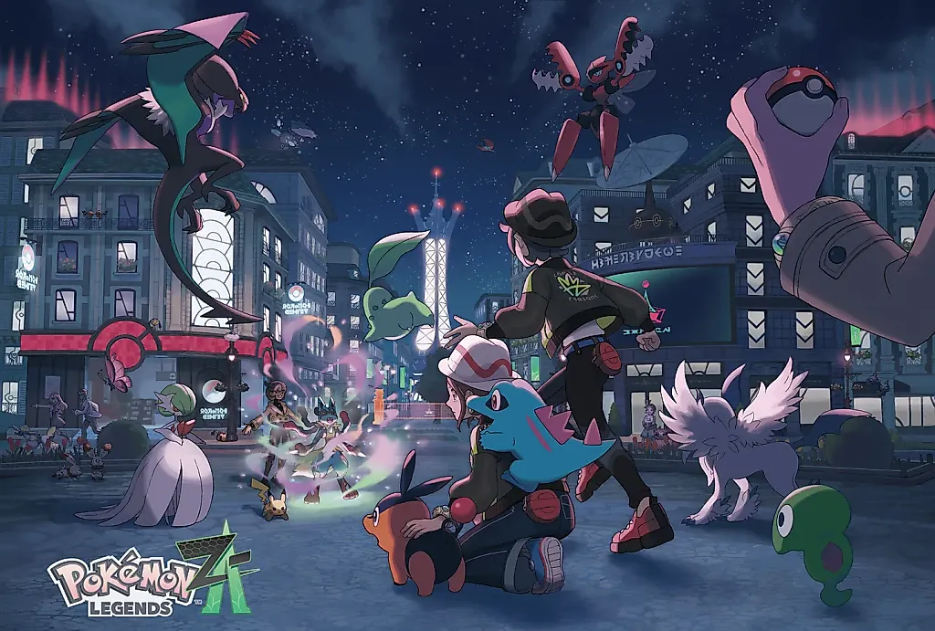 Pokémon Legends: Z-A выходит в октябре