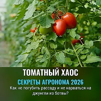 Сезон томатов 2026. Советы агронома: когда и как высаживать рассаду