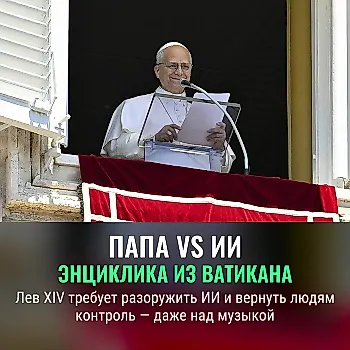 Папа Лев XIV требует регулирования ИИ: «Технологии не бывают нейтральными»