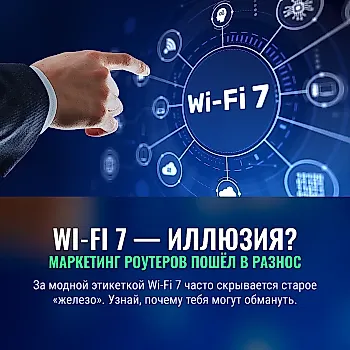 Производители роутеров вводят в заблуждение с «Wi-Fi 7»