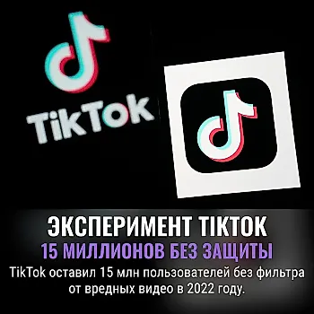 TikTok не дал защиту 15 млн пользователей